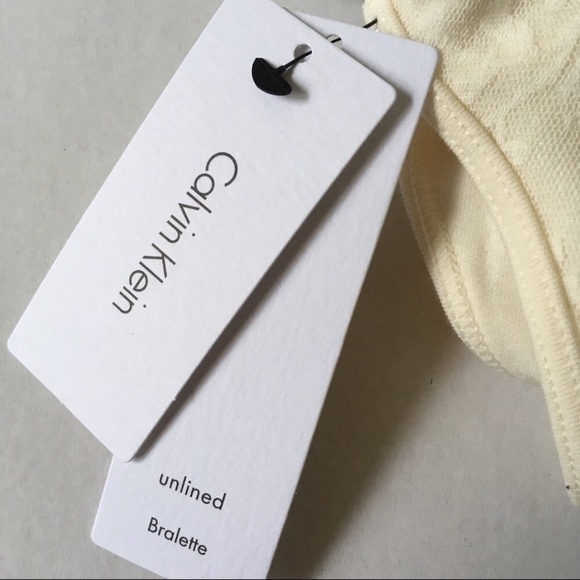 NEW Calvin Klein unlined bralette Small - Picture 6 of 6